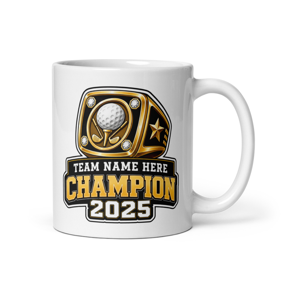 Championship Ring Fantasy Golf Mug
