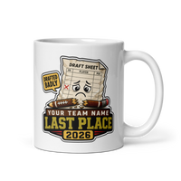 Drafted Badly Last Place Mug