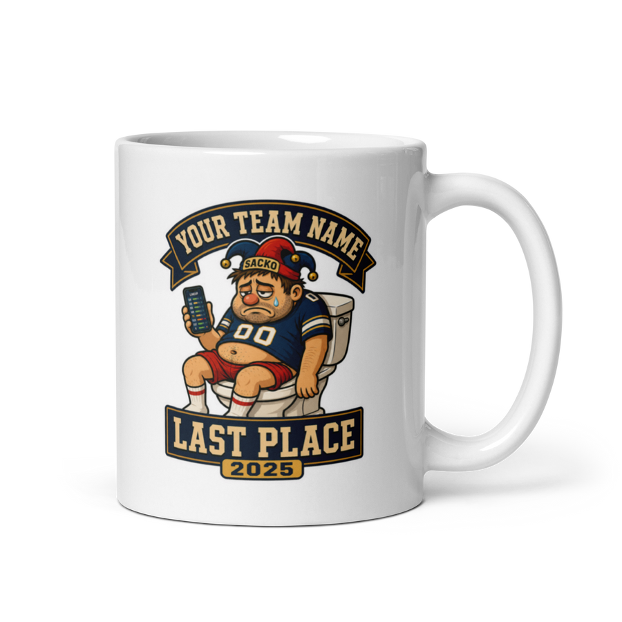 Toilet Throne Last Place Mug