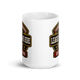 Founding Member Patch fantasy football mug 15oz, front view