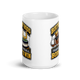 Birthday Boss fantasy football mug 15oz, front view