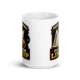 Fix Your Lineup fantasy football mug 15oz, front view