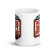 Please Draft Responsibly fantasy football mug 15oz, front view