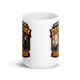 Draft Day Survivor fantasy football mug 15oz, front view