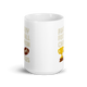 Building Block Champion fantasy football mug 15oz, front view