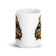 Trophy Football Champion fantasy football mug 15oz, front view