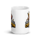 Gridiron King Champion fantasy football mug 15oz, front view