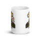 Participation Trophy Last Place personalized fantasy football loser mug, white glossy 15oz, front view