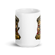 Fantasy Football Champion throne trophy mug 15oz, front view