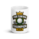 Crown Golf Champion Mug 15oz, front view