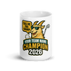 Golf GOAT Champion Mug 15oz, front view