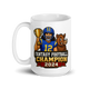 Hakuna Puka-ta Champion fantasy football mug 15oz, handle on left