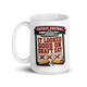 It Looked Good On Draft Day fantasy football mug 15oz, handle on left