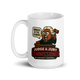 Judge & Jury Commissioner fantasy football mug 15oz, handle on left