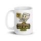 Last Place Toilet Bowl Sacko fantasy football mug 15oz, handle on left