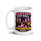 Multiple Scoregasms Champion football mug 15oz, handle on left