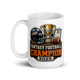 The Replacements Champion football mug 15oz, handle on left