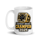 Championship Ring Fantasy Hockey Mug 15oz, handle on left