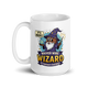 Waiver Wire Wizard fantasy football mug 15oz, handle on left