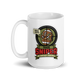 Trade Sniper fantasy football mug 15oz, handle on left