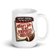 Draft Day Is My Favorite Holiday fantasy football mug 15oz, handle on right